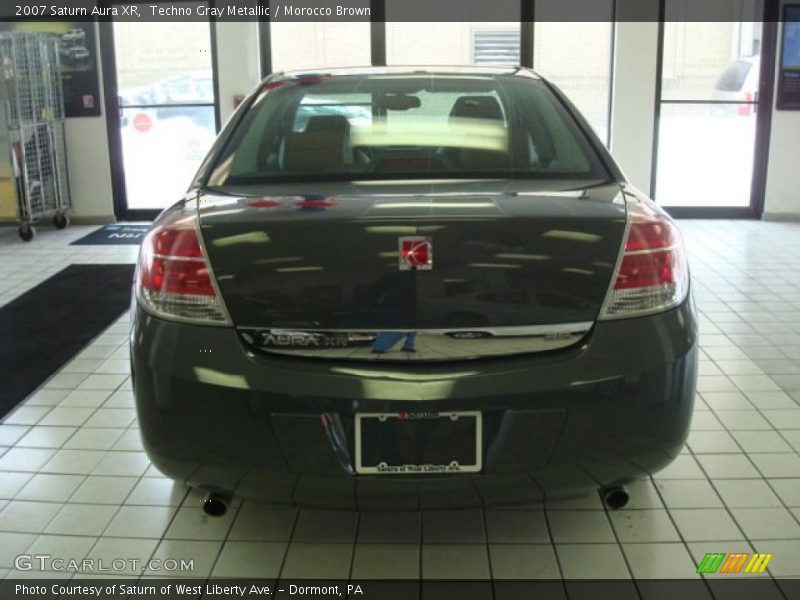 Techno Gray Metallic / Morocco Brown 2007 Saturn Aura XR