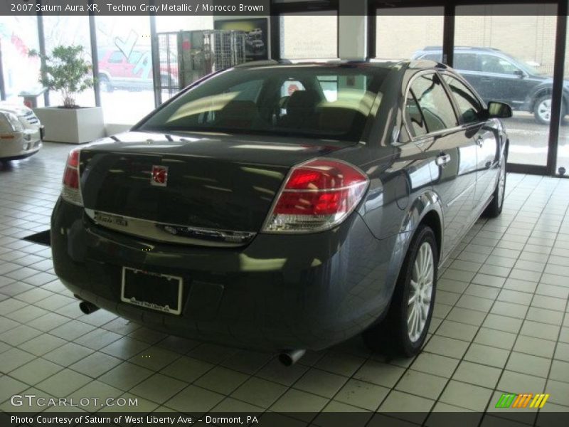 Techno Gray Metallic / Morocco Brown 2007 Saturn Aura XR