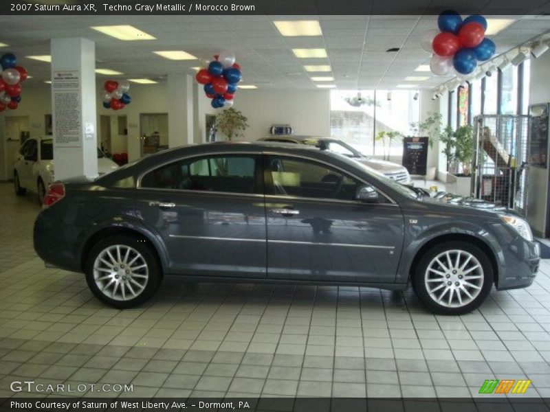 Techno Gray Metallic / Morocco Brown 2007 Saturn Aura XR