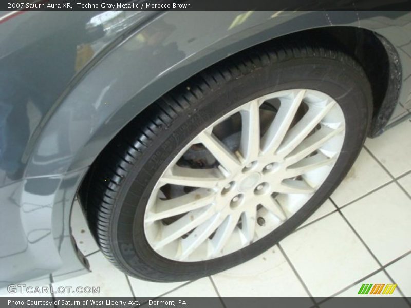Techno Gray Metallic / Morocco Brown 2007 Saturn Aura XR