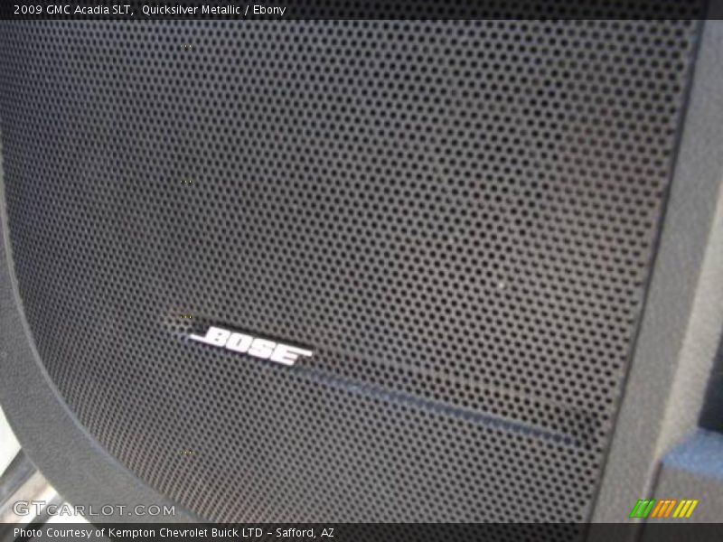 Quicksilver Metallic / Ebony 2009 GMC Acadia SLT