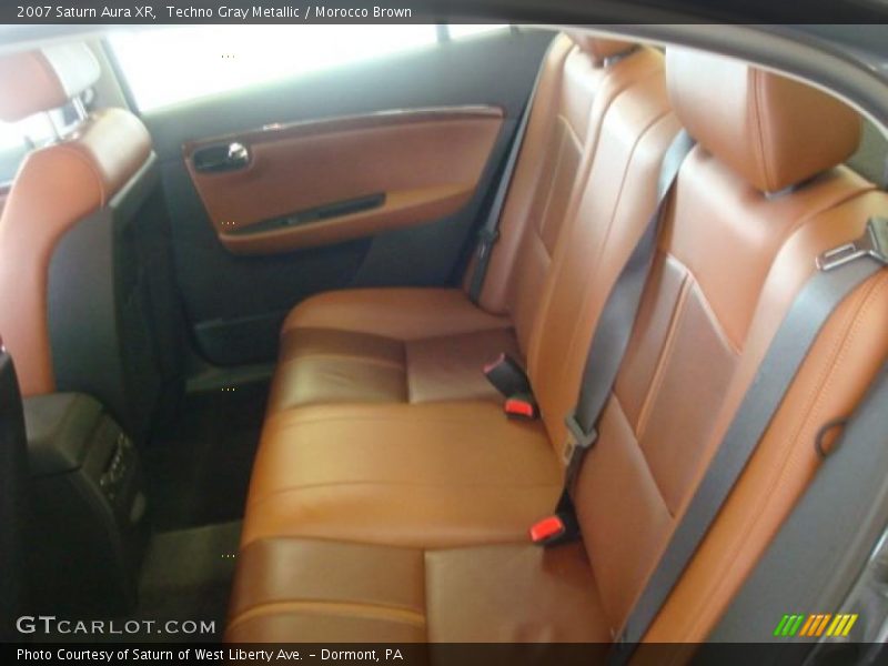 Techno Gray Metallic / Morocco Brown 2007 Saturn Aura XR