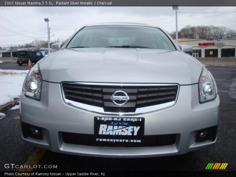 Radiant Silver Metallic / Charcoal 2007 Nissan Maxima 3.5 SL