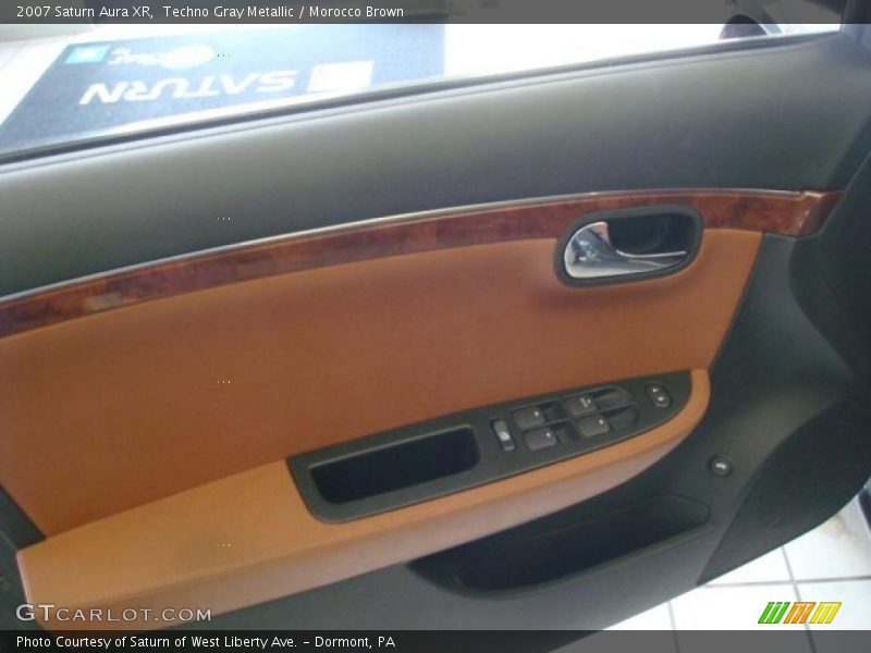 Techno Gray Metallic / Morocco Brown 2007 Saturn Aura XR