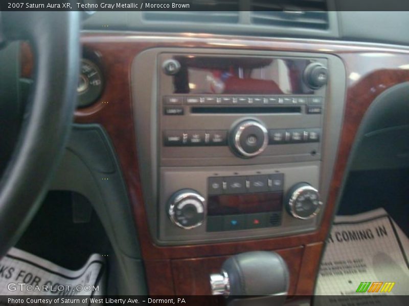 Techno Gray Metallic / Morocco Brown 2007 Saturn Aura XR