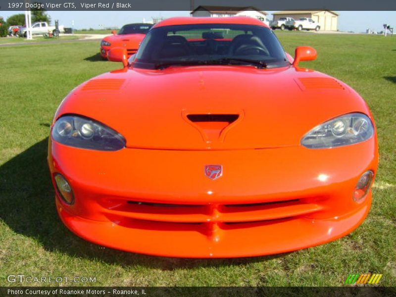 Viper Red / Black 1997 Dodge Viper GTS