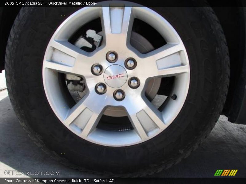 Quicksilver Metallic / Ebony 2009 GMC Acadia SLT