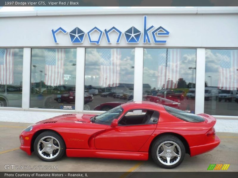 Viper Red / Black 1997 Dodge Viper GTS