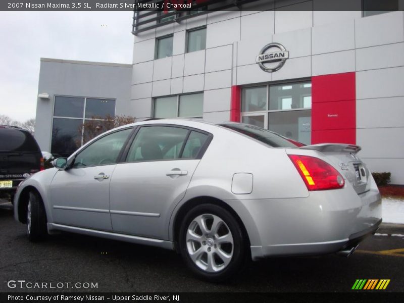 Radiant Silver Metallic / Charcoal 2007 Nissan Maxima 3.5 SL