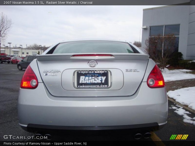 Radiant Silver Metallic / Charcoal 2007 Nissan Maxima 3.5 SL
