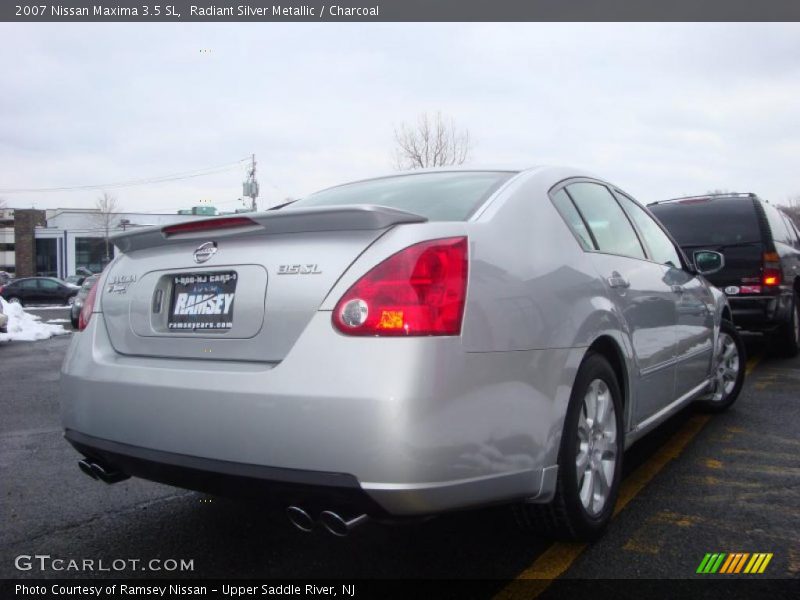Radiant Silver Metallic / Charcoal 2007 Nissan Maxima 3.5 SL