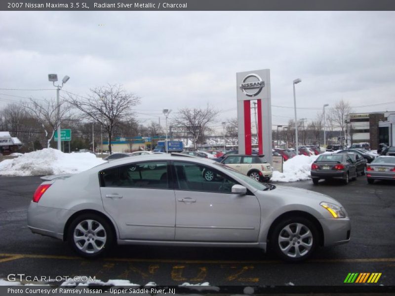 Radiant Silver Metallic / Charcoal 2007 Nissan Maxima 3.5 SL
