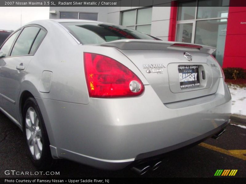 Radiant Silver Metallic / Charcoal 2007 Nissan Maxima 3.5 SL