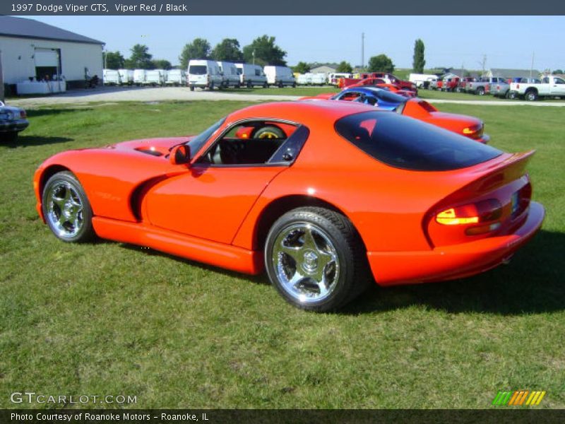 Viper Red / Black 1997 Dodge Viper GTS