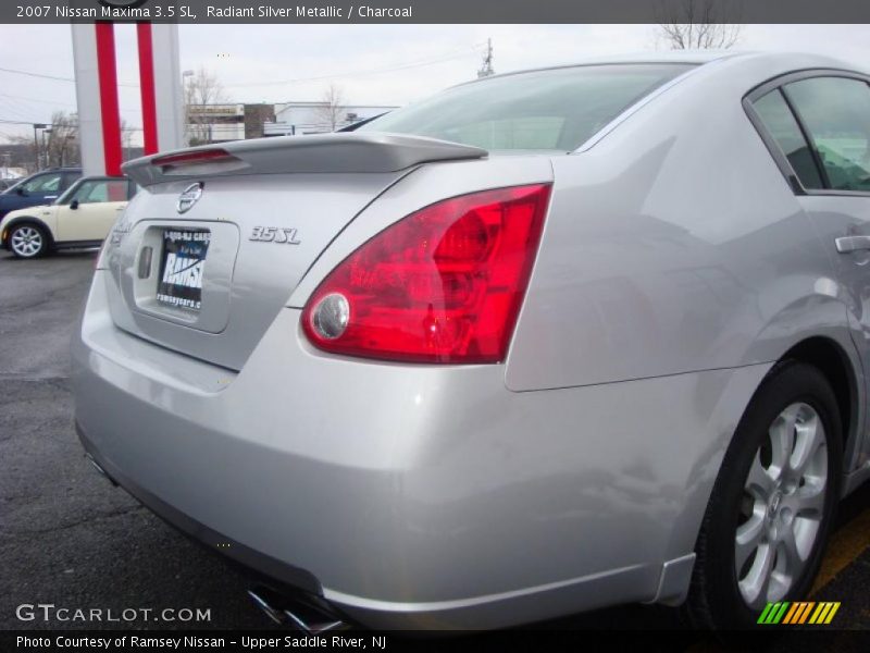 Radiant Silver Metallic / Charcoal 2007 Nissan Maxima 3.5 SL