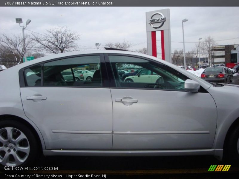 Radiant Silver Metallic / Charcoal 2007 Nissan Maxima 3.5 SL