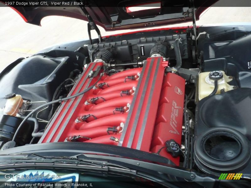 Viper Red / Black 1997 Dodge Viper GTS