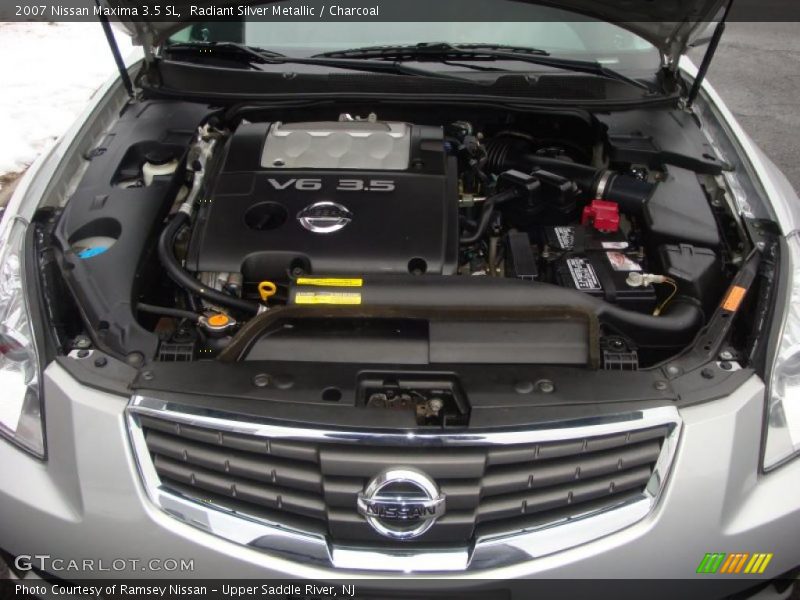 Radiant Silver Metallic / Charcoal 2007 Nissan Maxima 3.5 SL