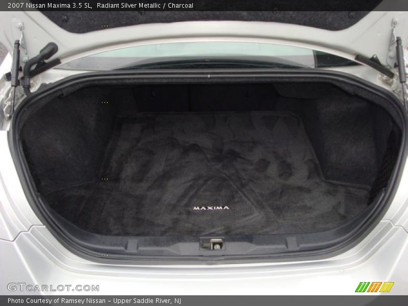 Radiant Silver Metallic / Charcoal 2007 Nissan Maxima 3.5 SL