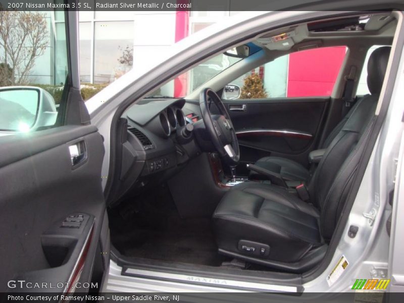 Radiant Silver Metallic / Charcoal 2007 Nissan Maxima 3.5 SL