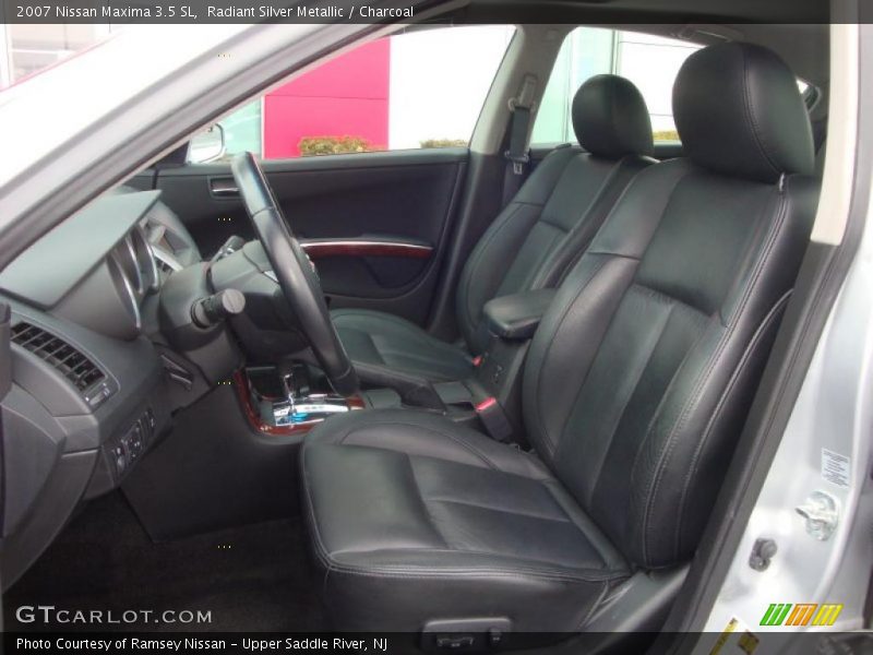 Radiant Silver Metallic / Charcoal 2007 Nissan Maxima 3.5 SL