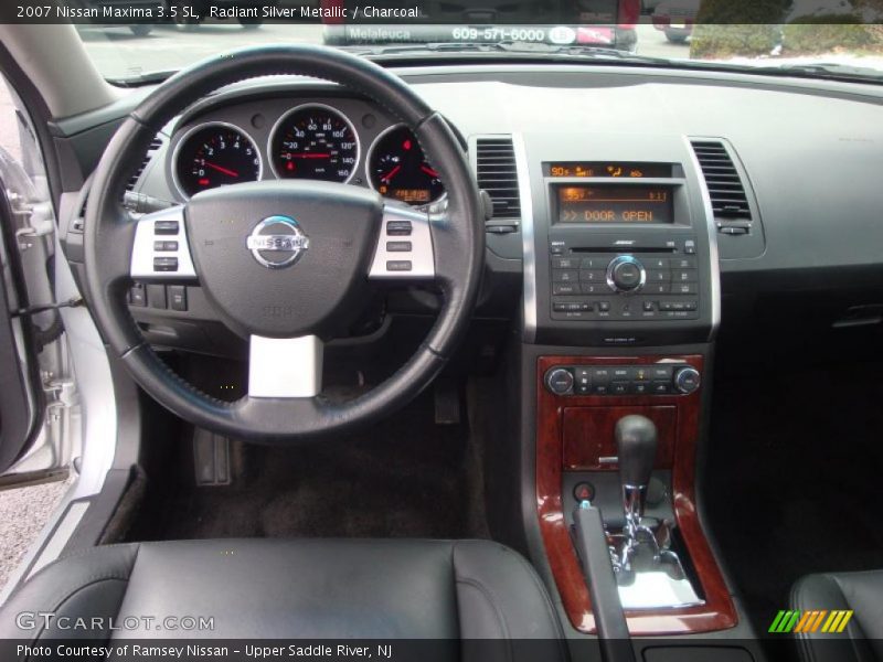 Radiant Silver Metallic / Charcoal 2007 Nissan Maxima 3.5 SL