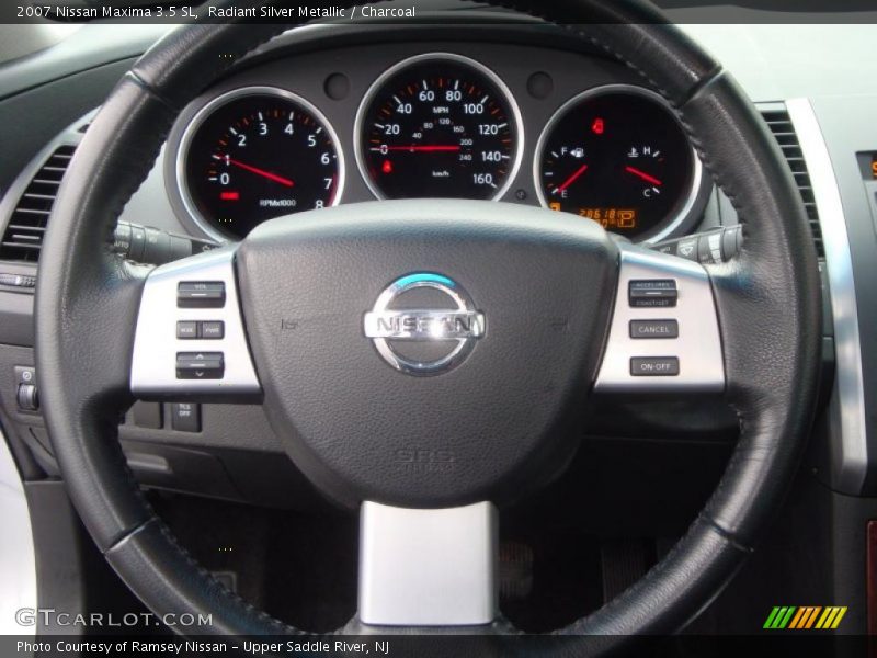 Radiant Silver Metallic / Charcoal 2007 Nissan Maxima 3.5 SL