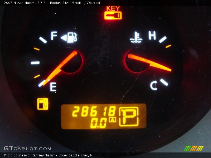 Radiant Silver Metallic / Charcoal 2007 Nissan Maxima 3.5 SL