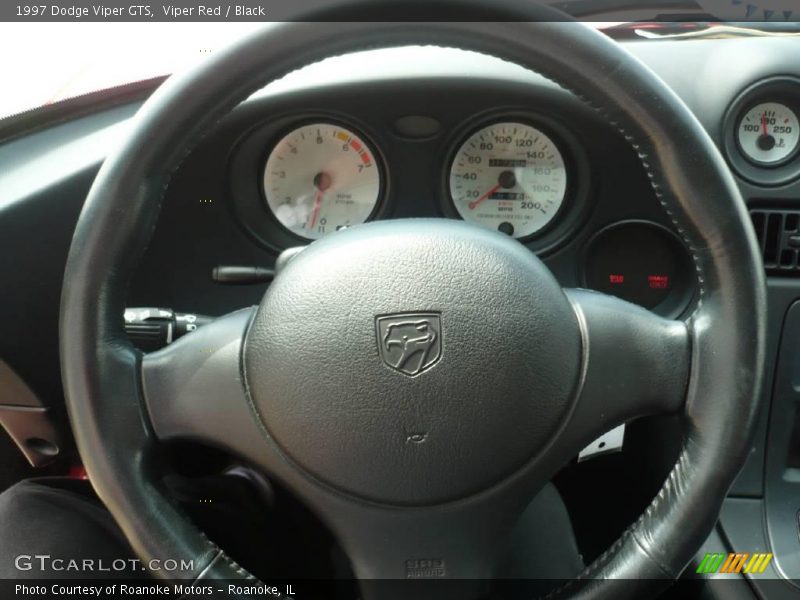 Viper Red / Black 1997 Dodge Viper GTS