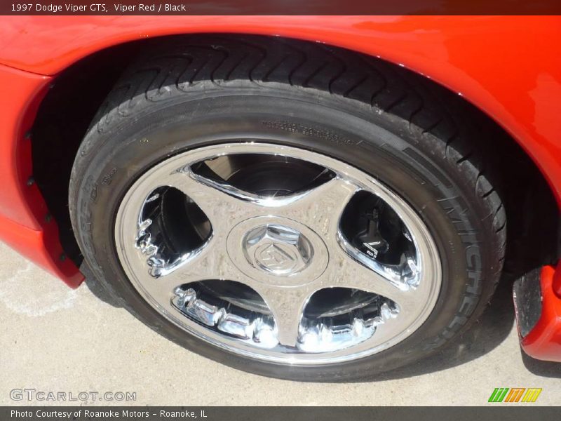 Viper Red / Black 1997 Dodge Viper GTS