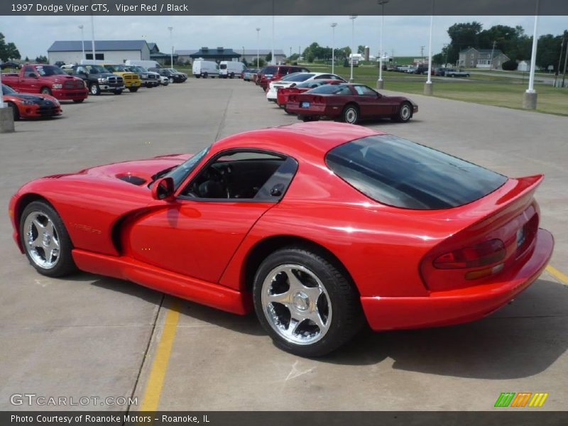 Viper Red / Black 1997 Dodge Viper GTS