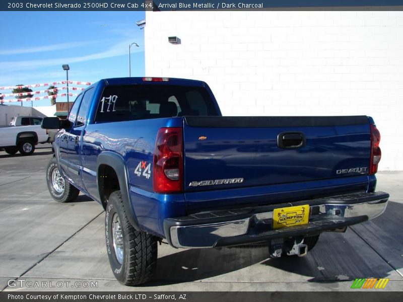 Arrival Blue Metallic / Dark Charcoal 2003 Chevrolet Silverado 2500HD Crew Cab 4x4