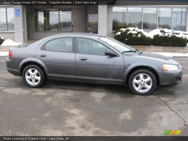 Graphite Metallic / Dark Slate Gray 2004 Dodge Stratus SXT Sedan