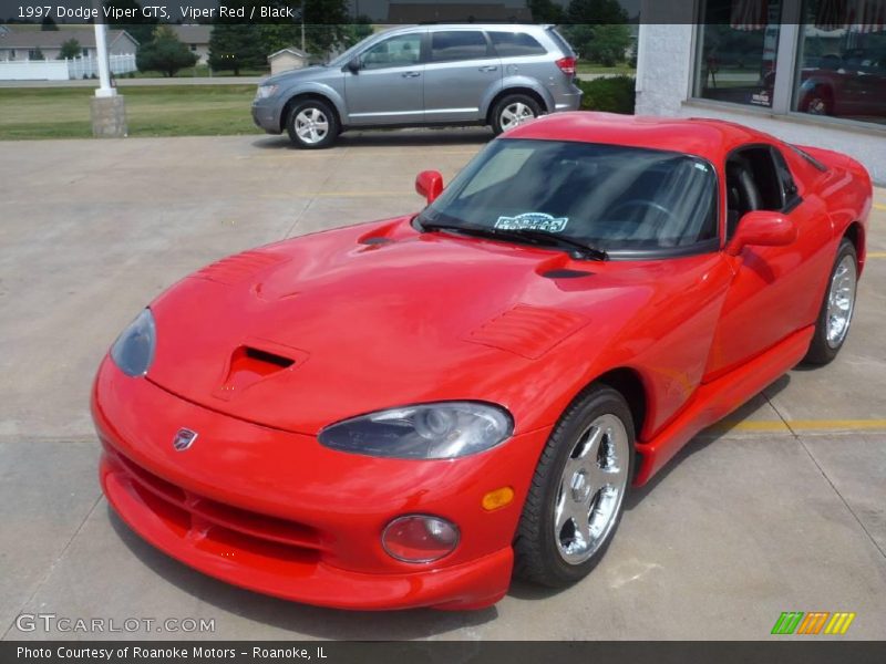 Viper Red / Black 1997 Dodge Viper GTS