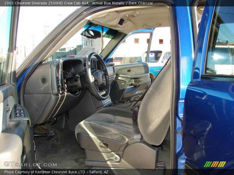 Arrival Blue Metallic / Dark Charcoal 2003 Chevrolet Silverado 2500HD Crew Cab 4x4