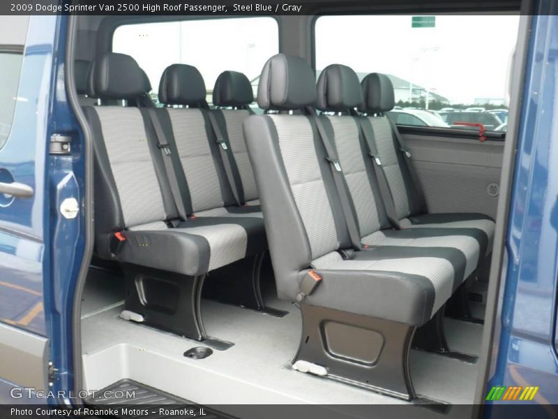 Steel Blue / Gray 2009 Dodge Sprinter Van 2500 High Roof Passenger