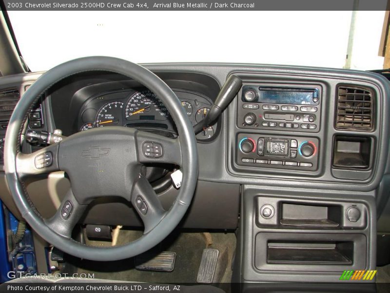 Arrival Blue Metallic / Dark Charcoal 2003 Chevrolet Silverado 2500HD Crew Cab 4x4