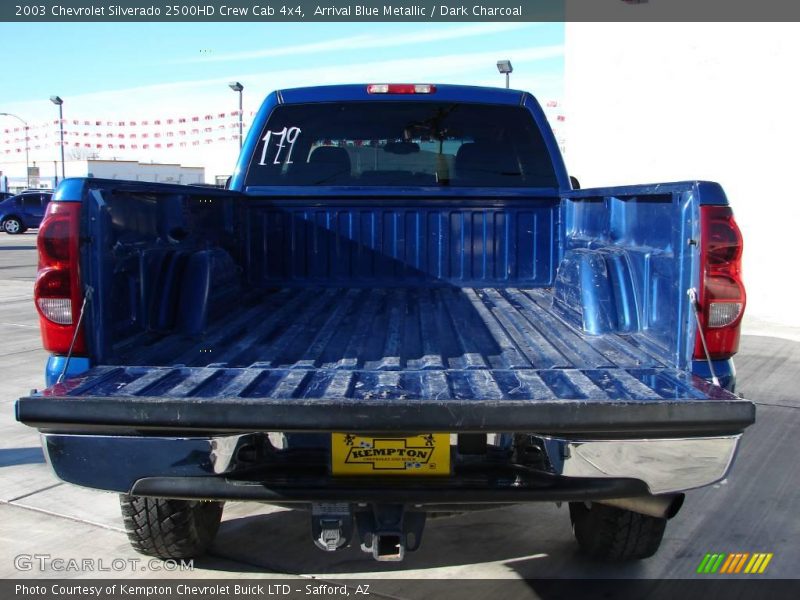 Arrival Blue Metallic / Dark Charcoal 2003 Chevrolet Silverado 2500HD Crew Cab 4x4