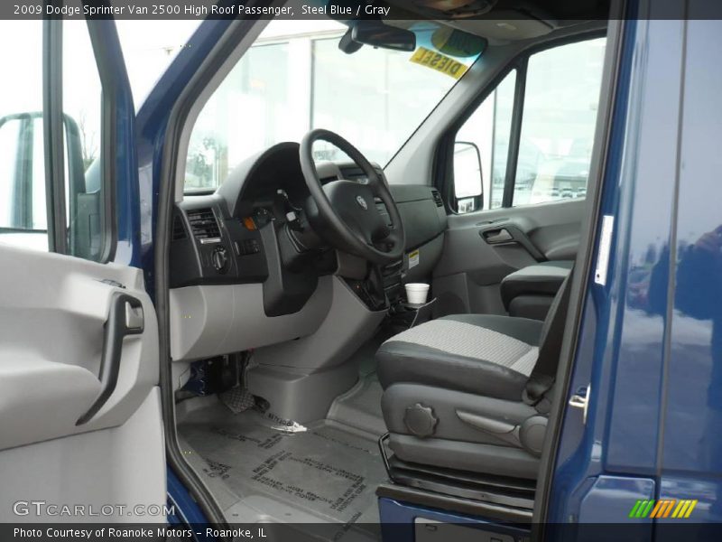 Steel Blue / Gray 2009 Dodge Sprinter Van 2500 High Roof Passenger