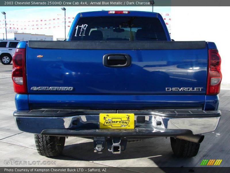 Arrival Blue Metallic / Dark Charcoal 2003 Chevrolet Silverado 2500HD Crew Cab 4x4