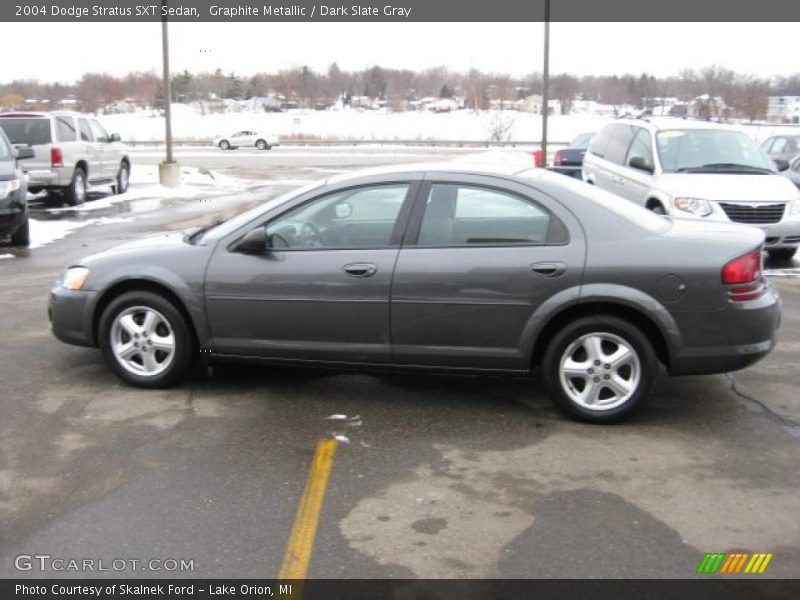 Graphite Metallic / Dark Slate Gray 2004 Dodge Stratus SXT Sedan