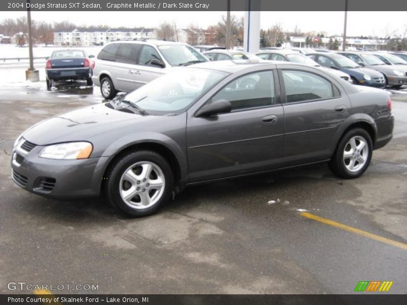 Graphite Metallic / Dark Slate Gray 2004 Dodge Stratus SXT Sedan