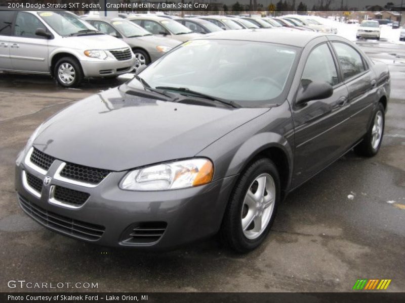 Graphite Metallic / Dark Slate Gray 2004 Dodge Stratus SXT Sedan