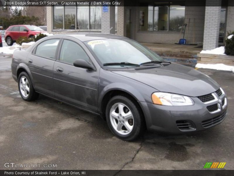 Graphite Metallic / Dark Slate Gray 2004 Dodge Stratus SXT Sedan