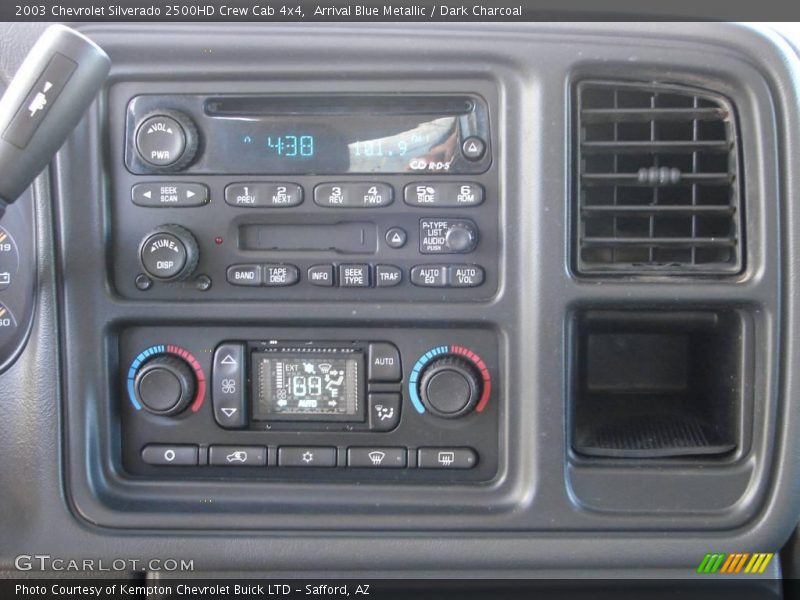 Arrival Blue Metallic / Dark Charcoal 2003 Chevrolet Silverado 2500HD Crew Cab 4x4