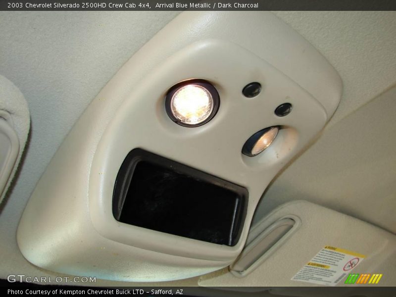 Arrival Blue Metallic / Dark Charcoal 2003 Chevrolet Silverado 2500HD Crew Cab 4x4