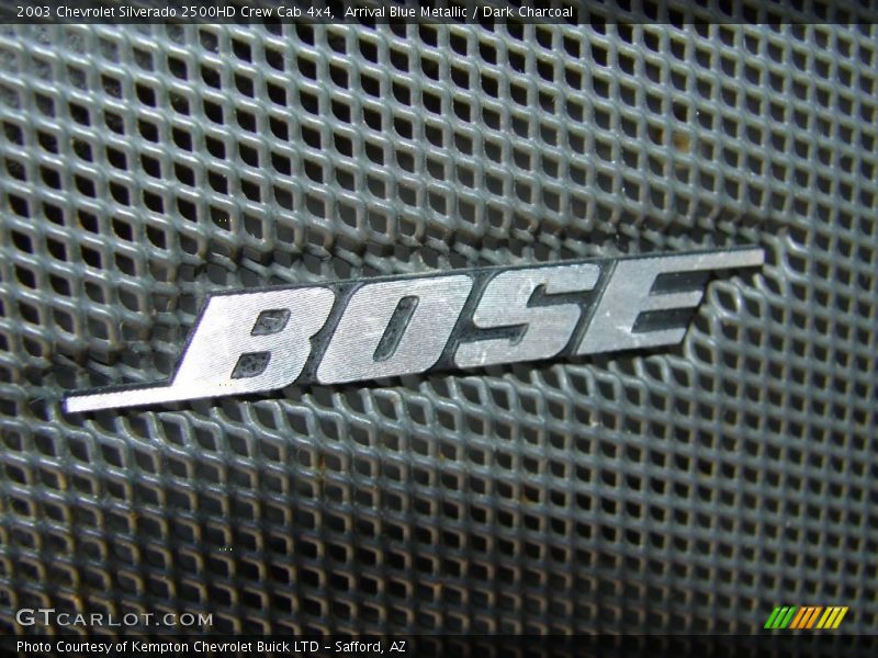 Arrival Blue Metallic / Dark Charcoal 2003 Chevrolet Silverado 2500HD Crew Cab 4x4