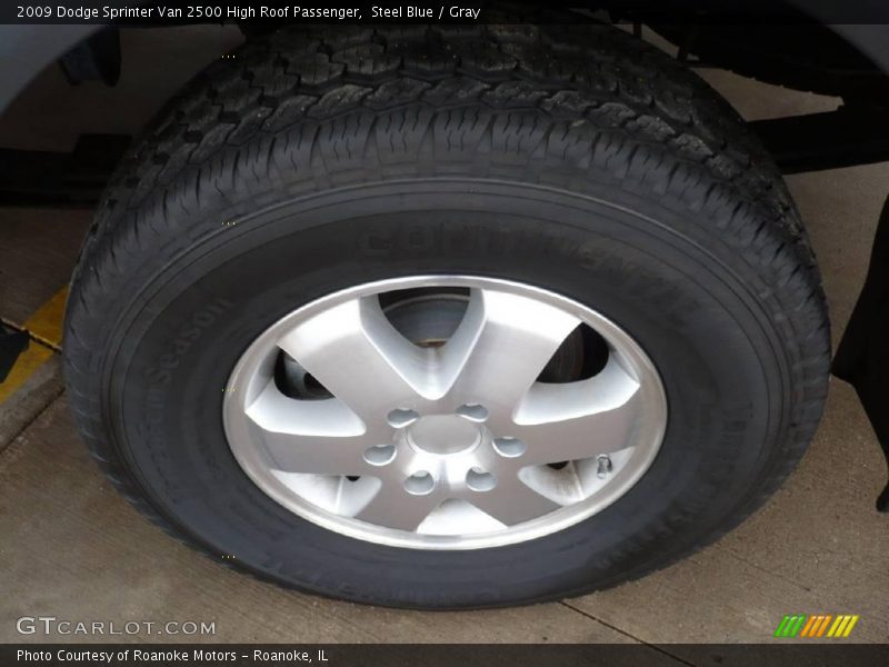 Steel Blue / Gray 2009 Dodge Sprinter Van 2500 High Roof Passenger