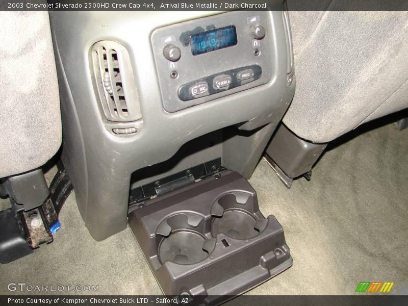 Arrival Blue Metallic / Dark Charcoal 2003 Chevrolet Silverado 2500HD Crew Cab 4x4