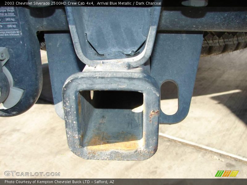 Arrival Blue Metallic / Dark Charcoal 2003 Chevrolet Silverado 2500HD Crew Cab 4x4
